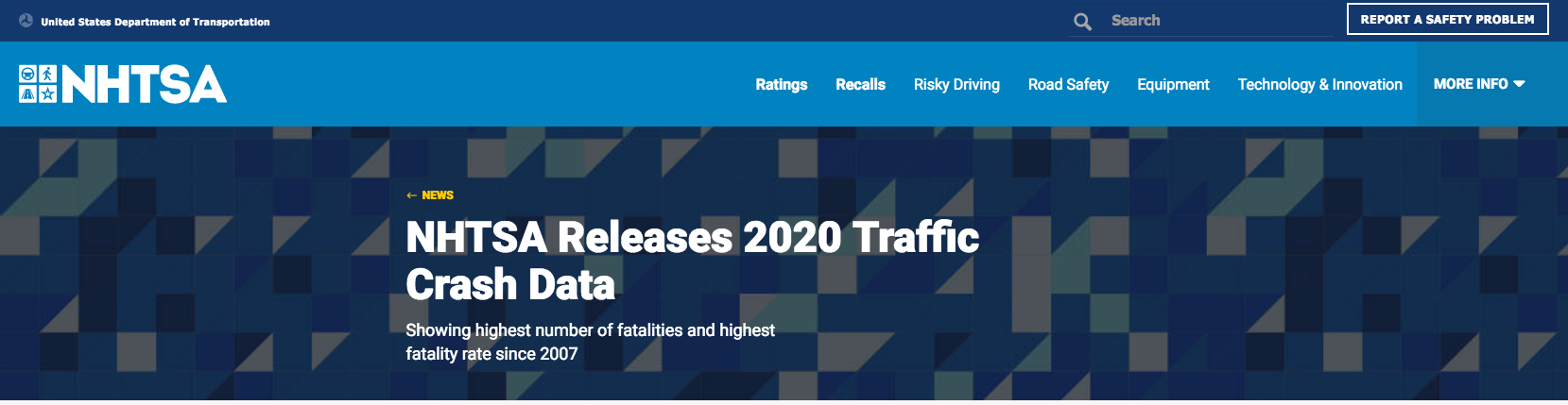 NHTSA-Releases-2020-Traffic-Crash-Fatality-Data-FARS-NHTSA