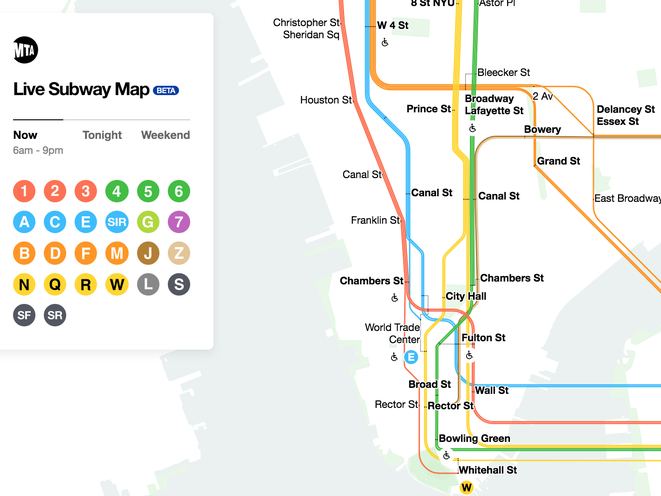 Online Subway Map