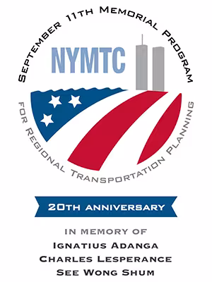 NYMTC 911 Memorial Program 20th Anniversary